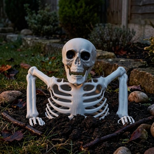 Halloween realistische skelett - halloween,