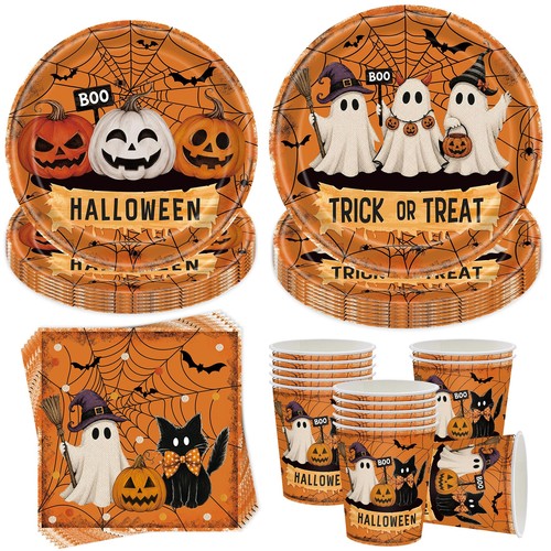 Halloween teller set - halloween, stück