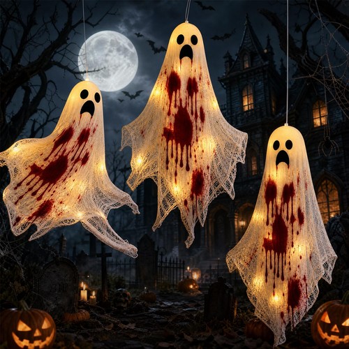 Halloween deko geister - halloween,