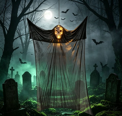 Halloween horror deko - deko, mit