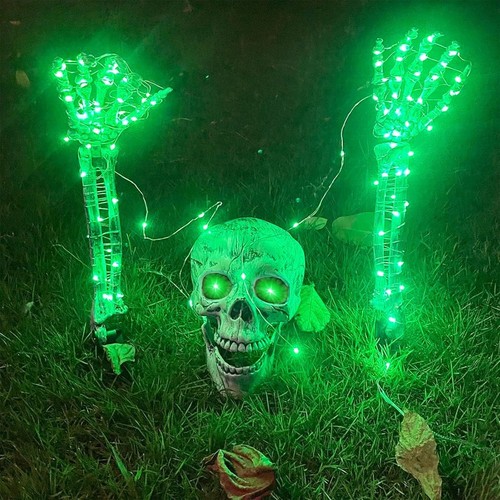 Halloween skelett lebensgroß - halloween,