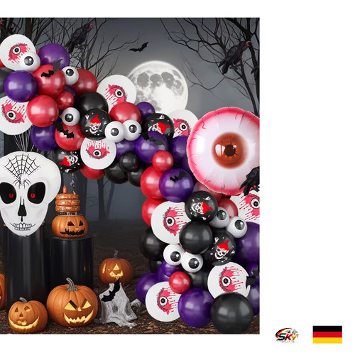Halloween latex girlande - halloween,