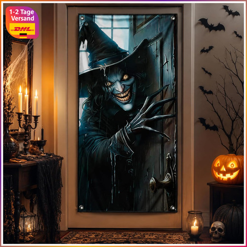 Halloween deko türbanner - halloween,
