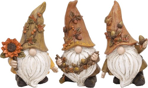 Herbstdeko figuren 3er set - herbstdeko,