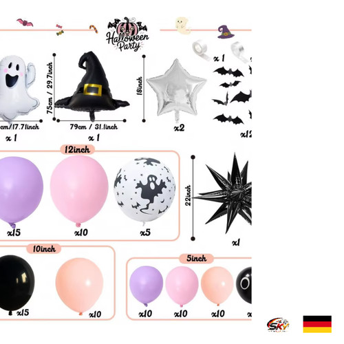 Halloween latex ballon - halloween,