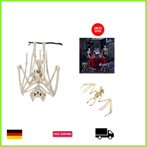 Halloween fledermaus skelett - halloween, fledermaus-skelett