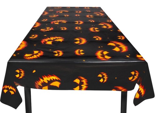 Halloween kürbis tischdecke - halloween,