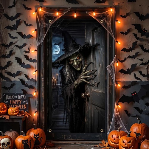 Halloween hexe türbanner - halloween,