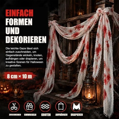 Halloween dekoration blut - blut, gaze