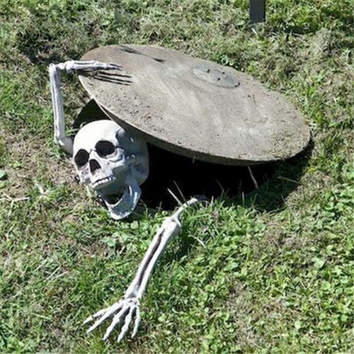 Halloween deko horror skelett - halloween,