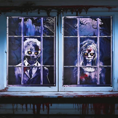 Halloween deko fensterbilder - halloween,