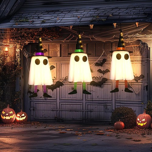 Halloween deko geist - 3, stück