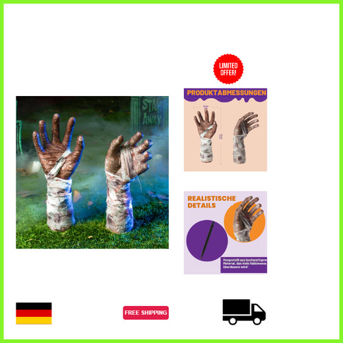 Zombie arme rasenpfähle - zombie-arme, für