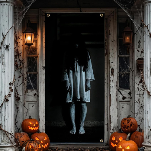 Halloween türvorhang 180x90cm - halloween,