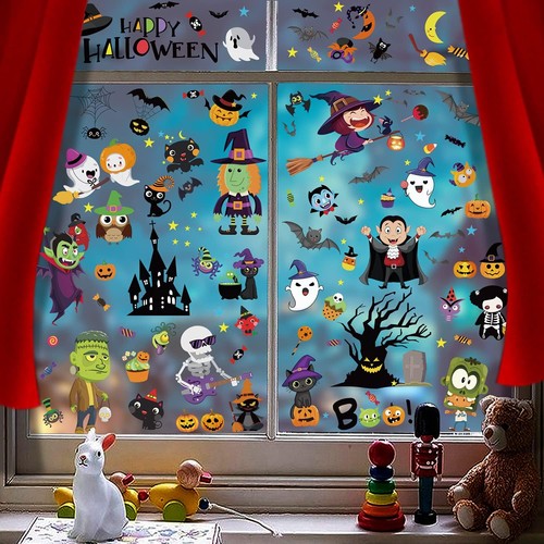 Halloween fensterbilder - halloween,