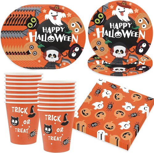 Halloween partygeschirr set - halloween,