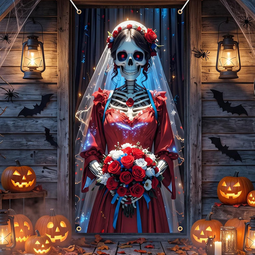 Halloween deko tür - halloween,