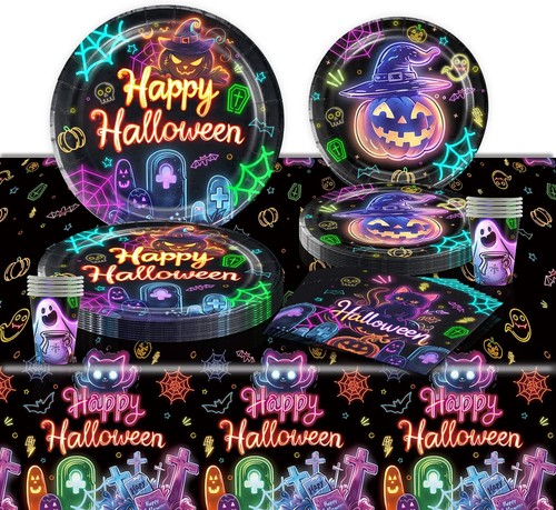 Halloween partygeschirr set - halloween,