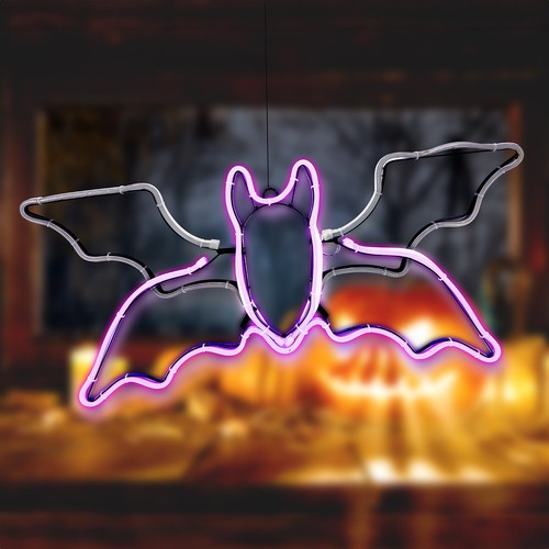 Halloween led fensterdeko - led,