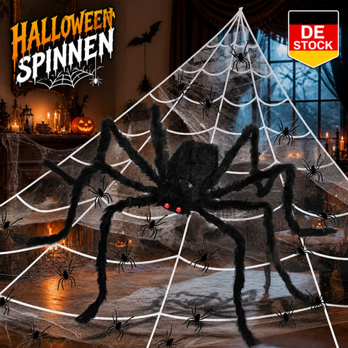 Spinnennetz halloween deko - spinnennetz,