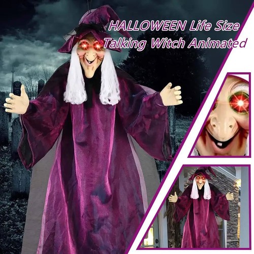 Halloween hexe lebensgroß - halloween,