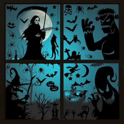 Halloween fensterbilder - halloween,
