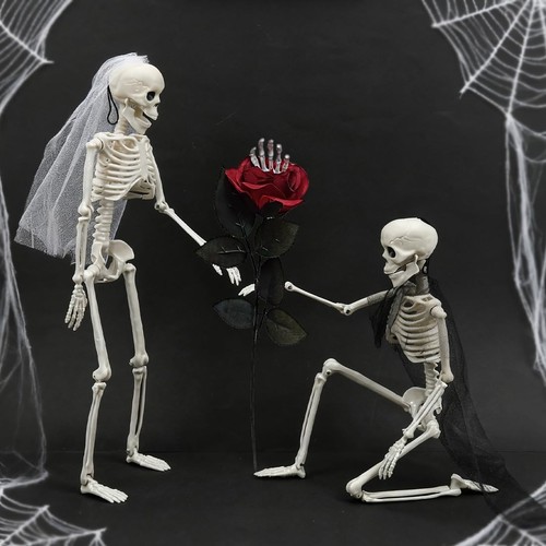 2er halloween skelett - halloween, deko