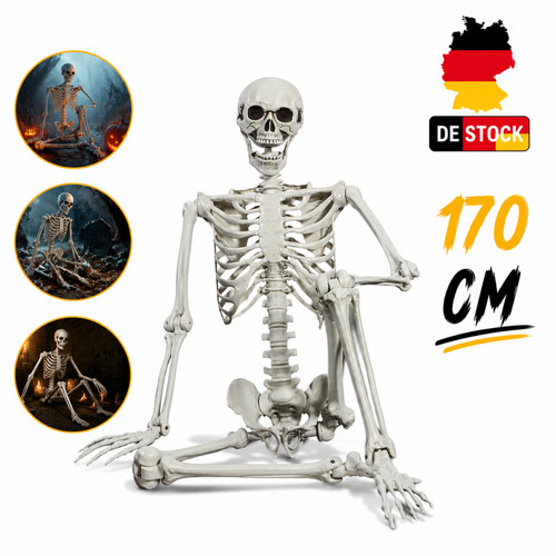 Halloween 170 skelett - 170,